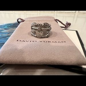 David yurman 4 row confetti ring